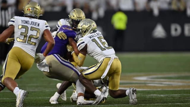 Georgia Tech defensive back K.J. Wallace